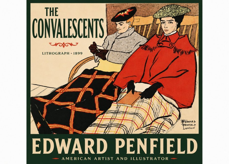 Edward Penfield The Convalescents No4 - Juliste