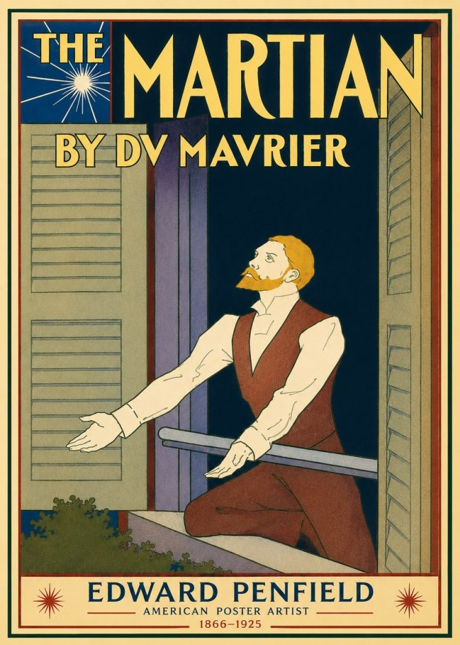 Edward Penfield The Martian by Dv Mavrier No3 - Juliste