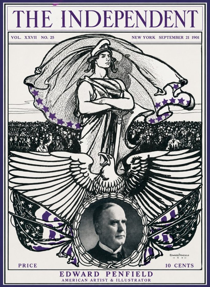 Edward Penfield The Independent No1 - Juliste