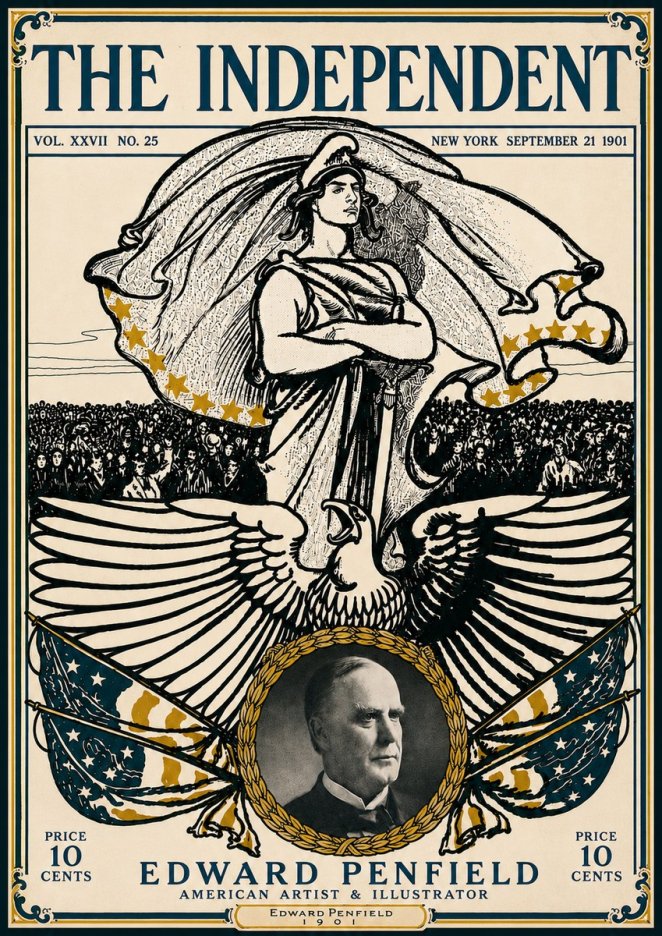 Edward Penfield The Independent No5 - Juliste
