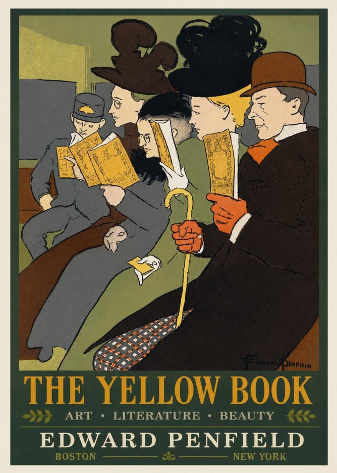 Edward Penfield The Yellow Book II No3 - Juliste