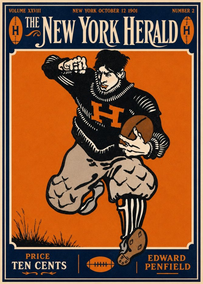 Edward Penfield The New York Herald No5 - Juliste