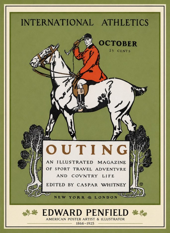 Edward Penfield Outing No1 - Juliste