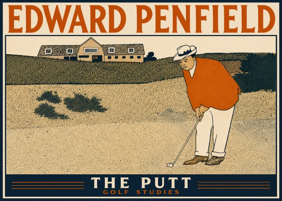 Edward Penfield The Putt No5 - Juliste