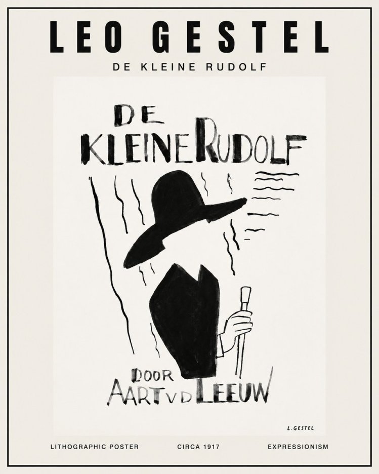 Leo Gestel De Kleine Rudolf No1 - Juliste