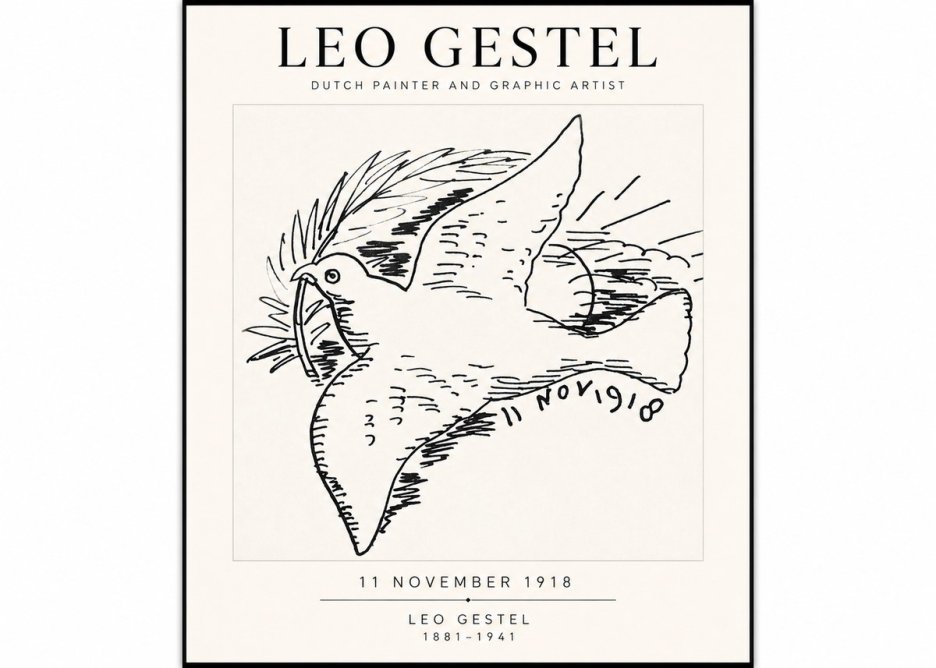 Leo Gestel 11 November 1918 No2 - Juliste