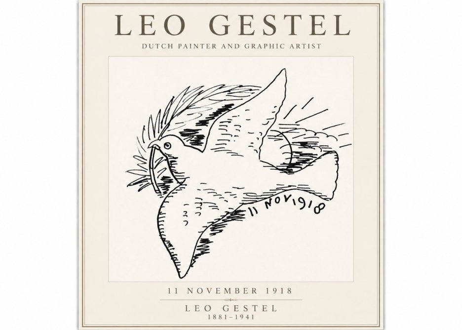Leo Gestel 11 November 1918 No6 - Juliste