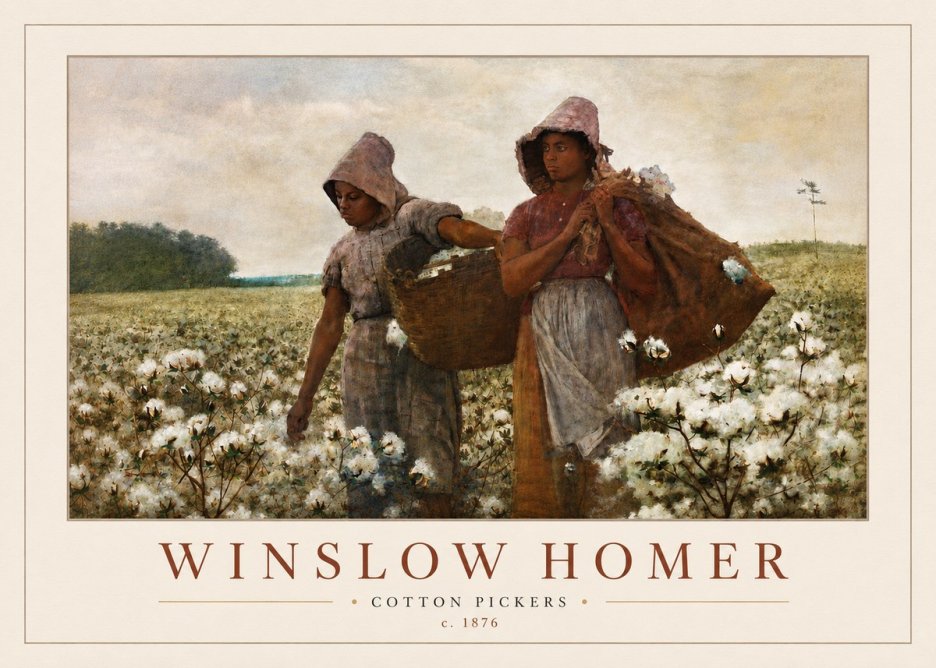 Winslow Homer Cotton Pickers No4 - Juliste