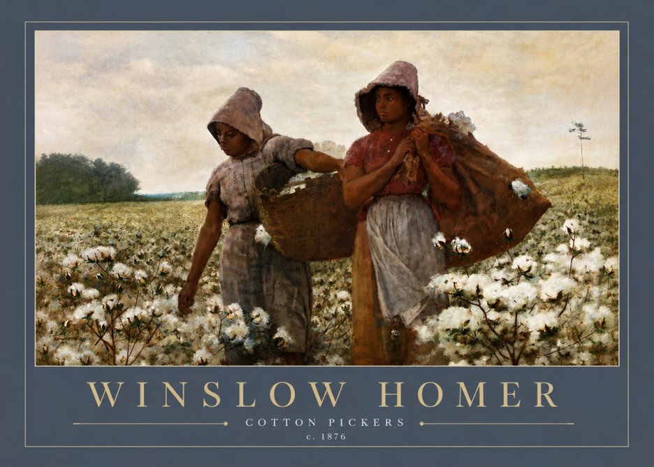 Winslow Homer Cotton Pickers No6 - Juliste