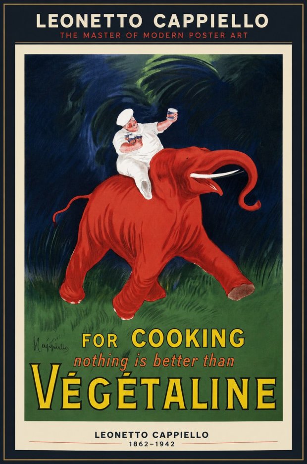 Leonetto Cappiello Végétaline No1 - Juliste