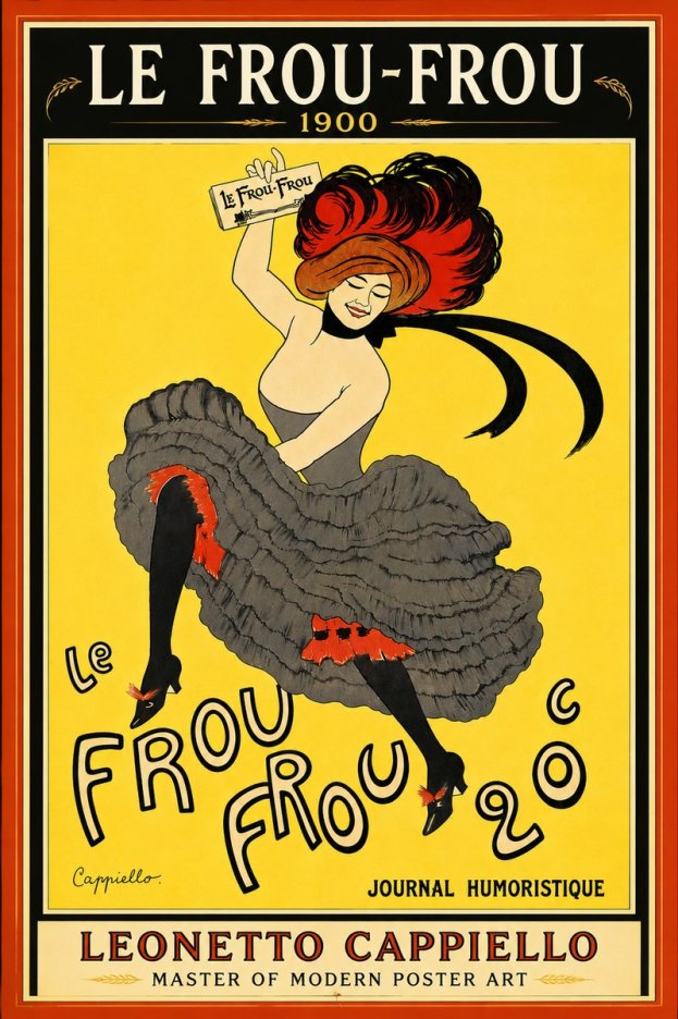 Leonetto Cappiello Le Frou-frou No6 - Juliste