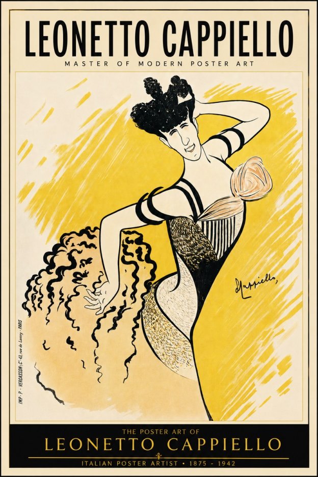 Leonetto Cappiello The Dancer No5 - Juliste