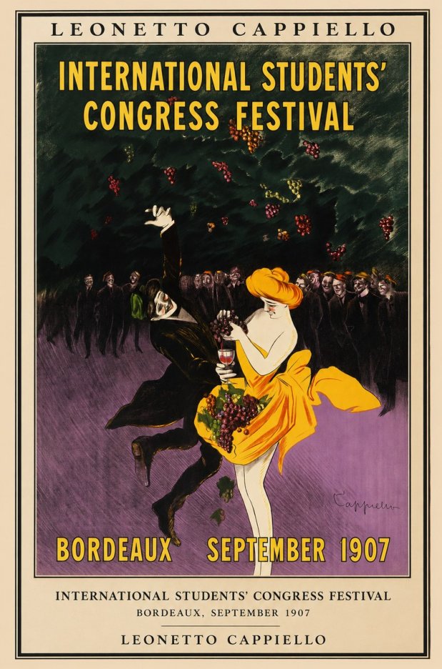 Leonetto Cappiello International Students' Congress Festival No1 - Juliste
