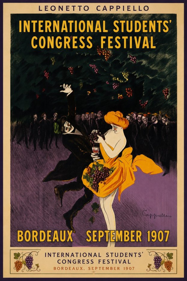 Leonetto Cappiello International Students' Congress Festival No3 - Juliste
