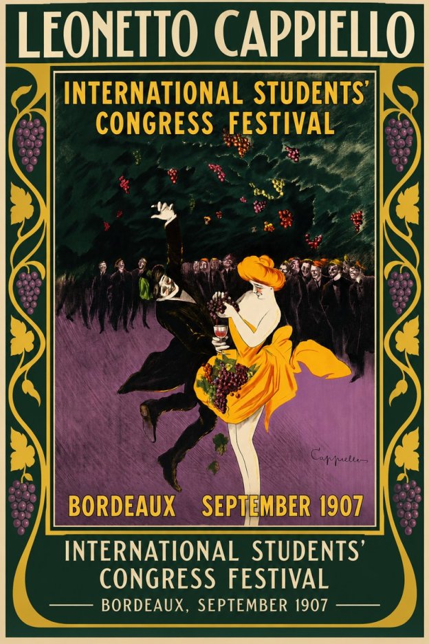 Leonetto Cappiello International Students' Congress Festival No5 - Juliste