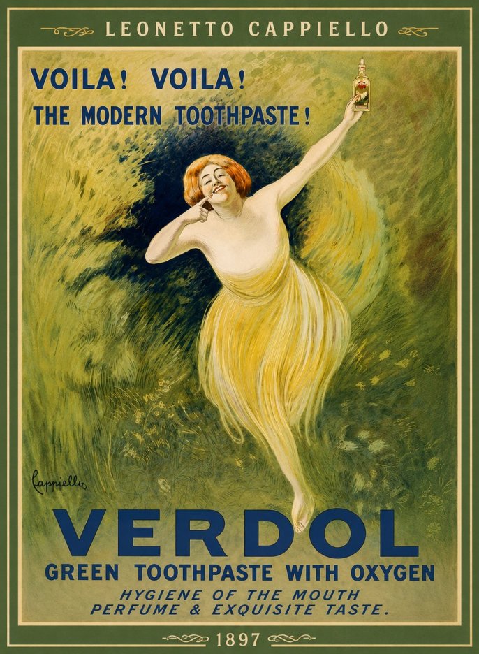 Leonetto Cappiello Verdol No5 - Juliste