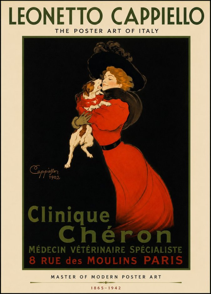 Leonetto Cappiello Clinique Chéron No3 - Juliste