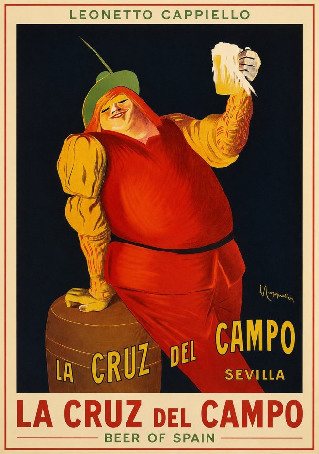 Leonetto Cappiello La Cruz Del Campo No2 - Juliste