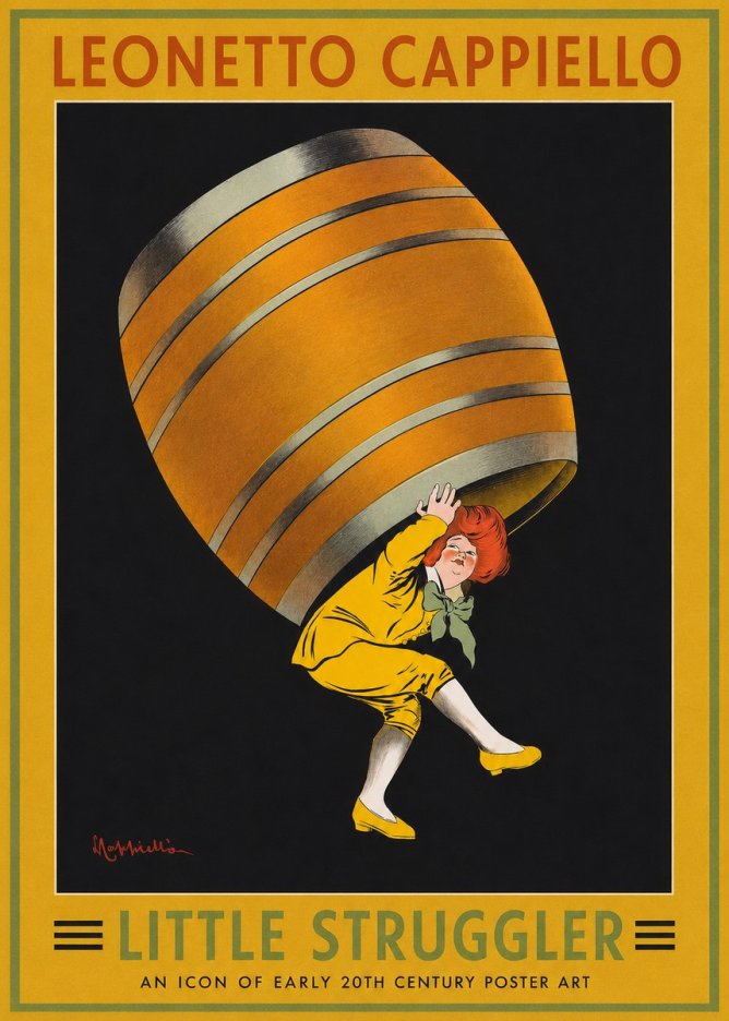 Leonetto Cappiello Little Struggler No2 - Juliste