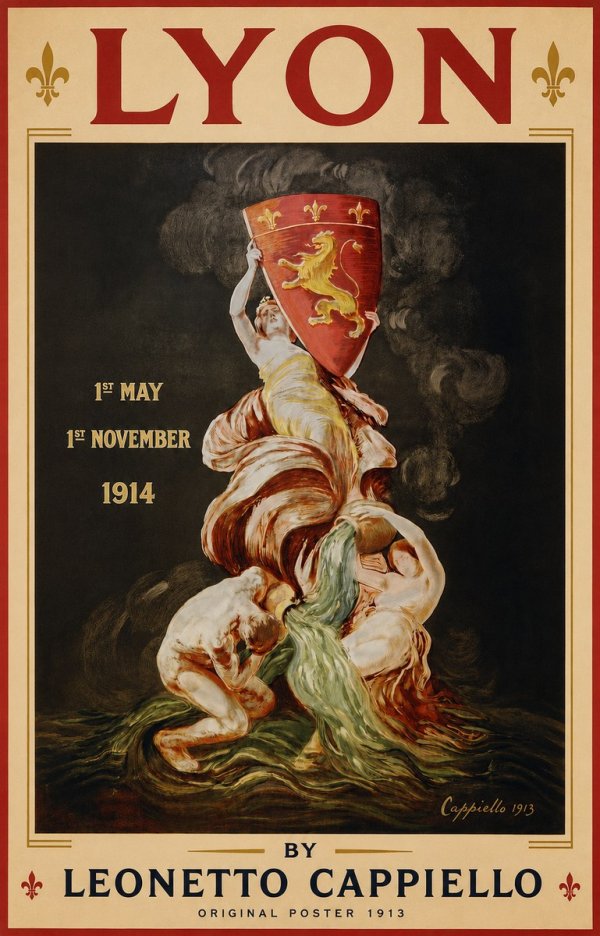 Leonetto Cappiello Lyon No2 - Juliste