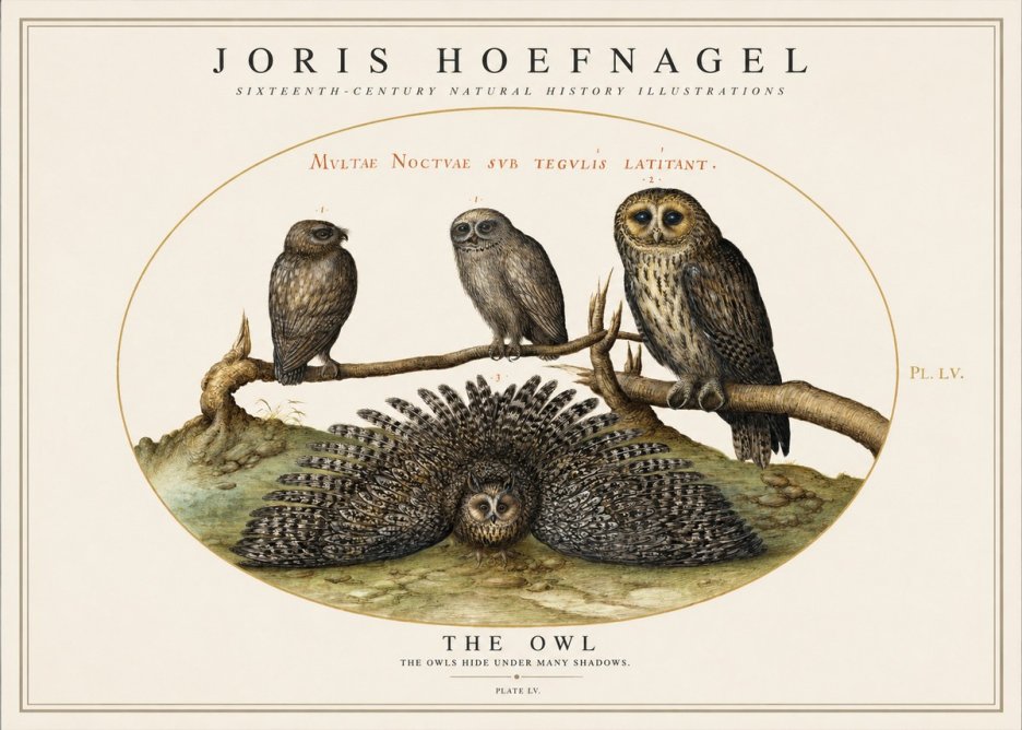 Joris Hoefnagel Noctva Volat No5 - Juliste