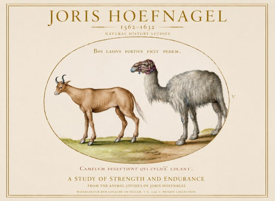 Joris Hoefnagel A Study of Strength and Endurance No1 - Juliste