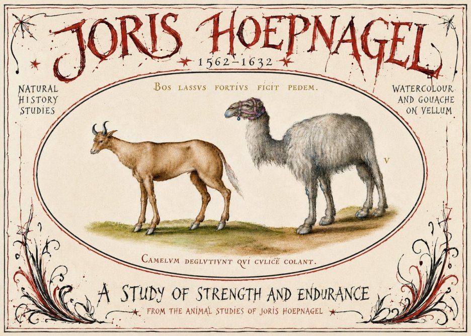 Joris Hoefnagel A Study of Strength and Endurance No6 - Juliste
