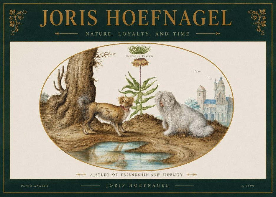 Joris Hoefnagel A Study of Friendship and Fidelity No2 - Juliste