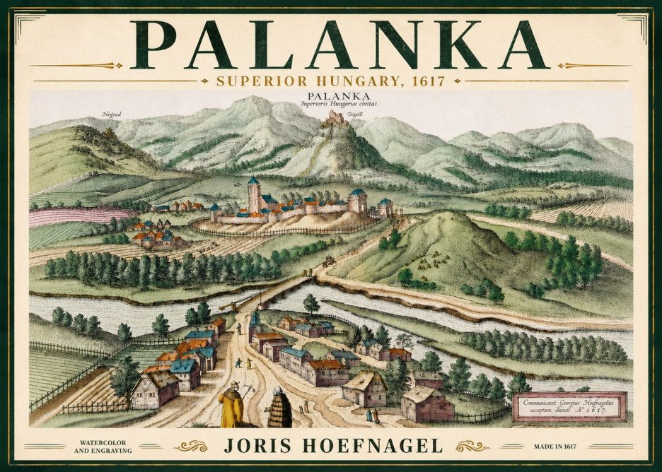 Joris Hoefnagel Palanka, Superior Hungary No6 - Juliste