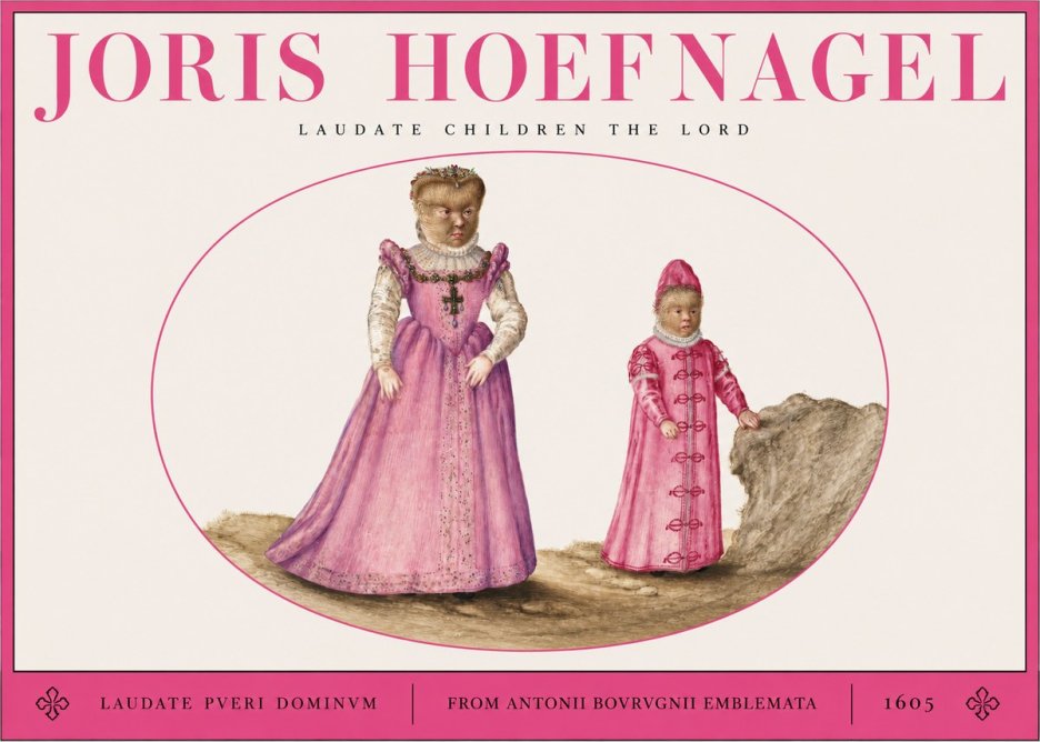 Joris Hoefnagel Laudate Pueri Dominum No4 - Juliste