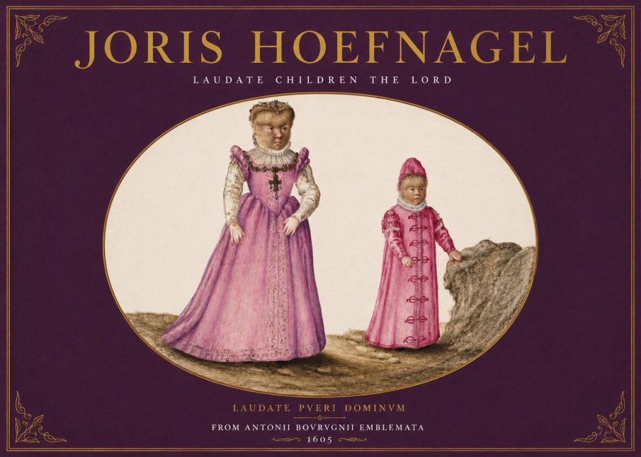 Joris Hoefnagel Laudate Pueri Dominum No5 - Juliste
