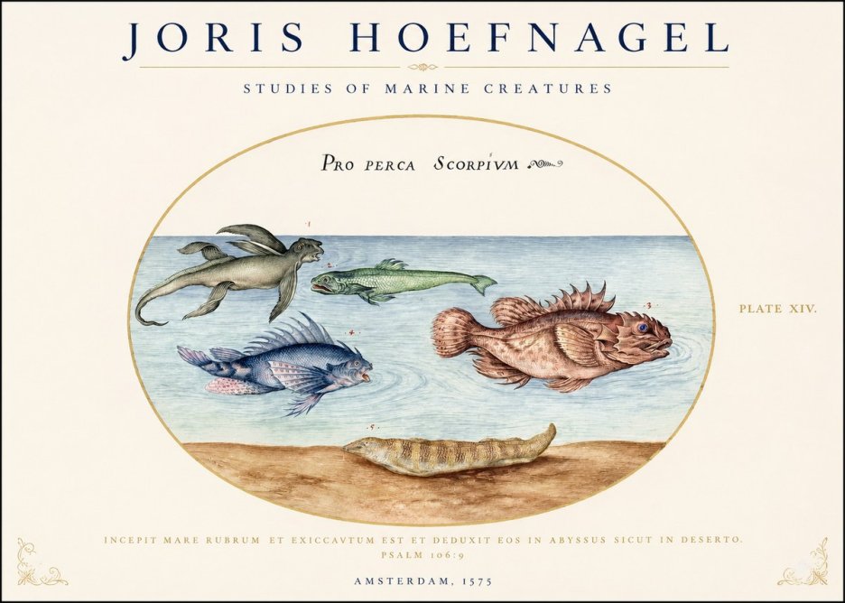 Joris Hoefnagel Pro Perca Scorpivm No1 - Juliste