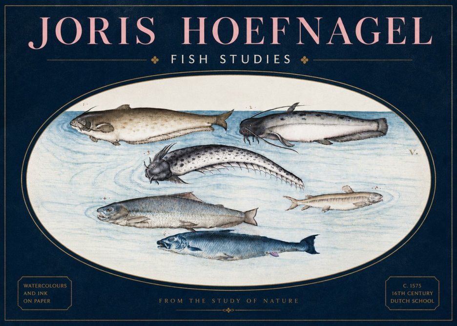 Joris Hoefnagel Fish of the Waters No4 - Juliste