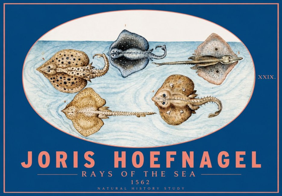 Joris Hoefnagel Rays of the Sea No2 - Juliste