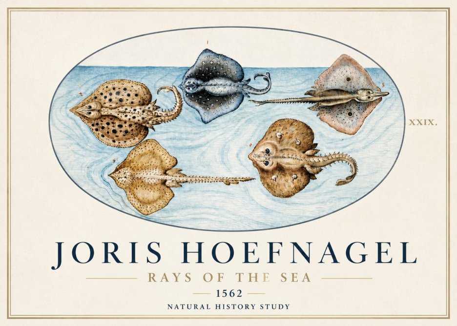 Joris Hoefnagel Rays of the Sea No3 - Juliste