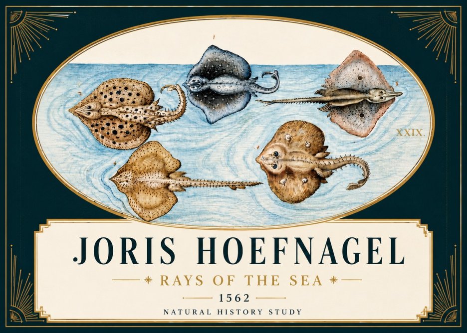 Joris Hoefnagel Rays of the Sea No6 - Juliste