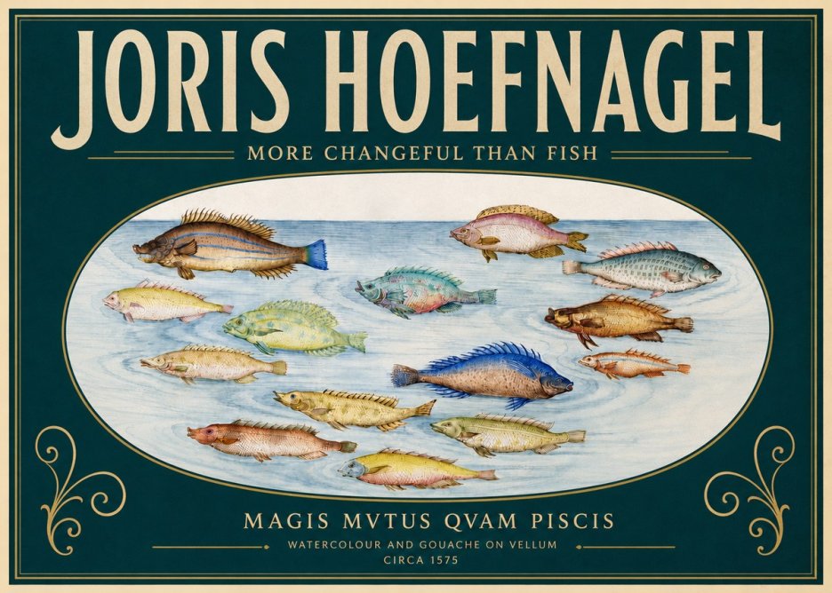 Joris Hoefnagel Fish More Than Silent No5 - Juliste