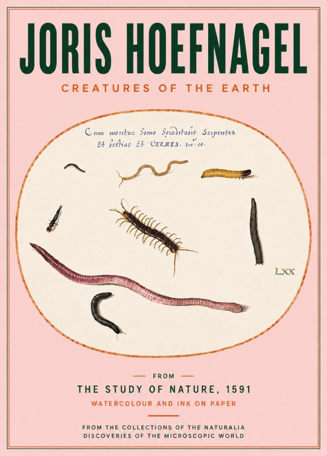Joris Hoefnagel Creatures of the Earth II No4 - Juliste