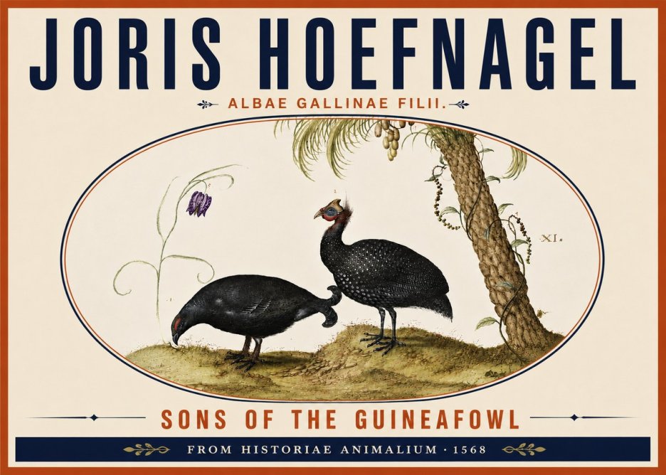 Joris Hoefnagel Albae Gallinae Filii. No6 - Juliste