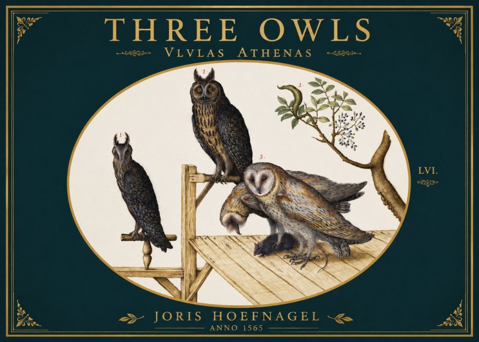 Joris Hoefnagel Vlvlas Athenas No3 - Juliste