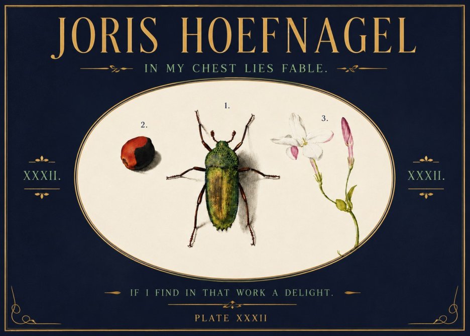 Joris Hoefnagel In My Chest Lies Fable No4 - Juliste