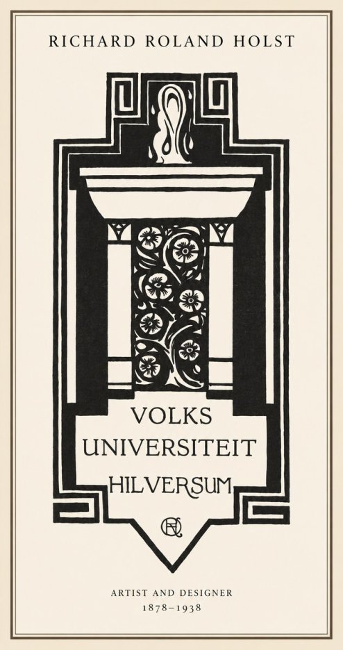 Richard Roland Holst Volks Universiteit Hilversum No1 - Juliste