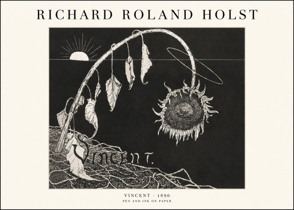 Richard Roland Holst Vincent No1 - Juliste