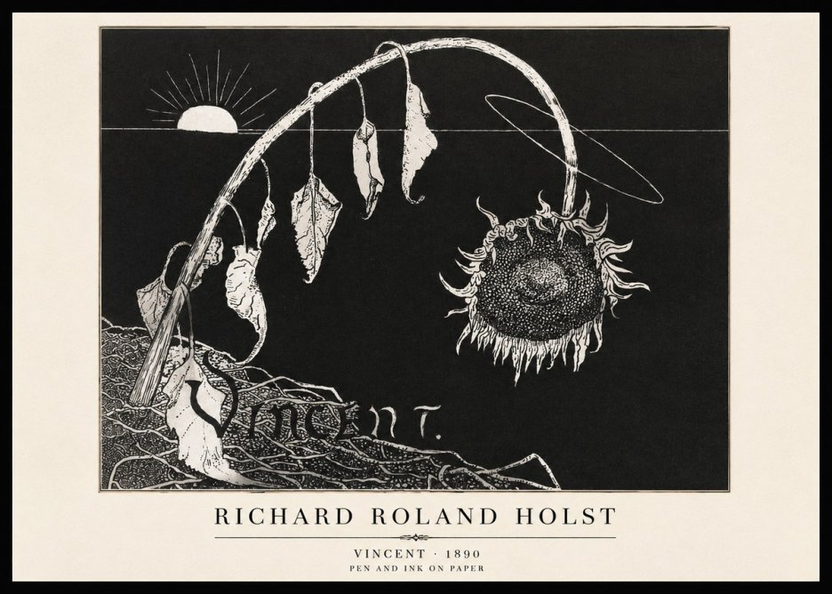 Richard Roland Holst Vincent No3 - Juliste