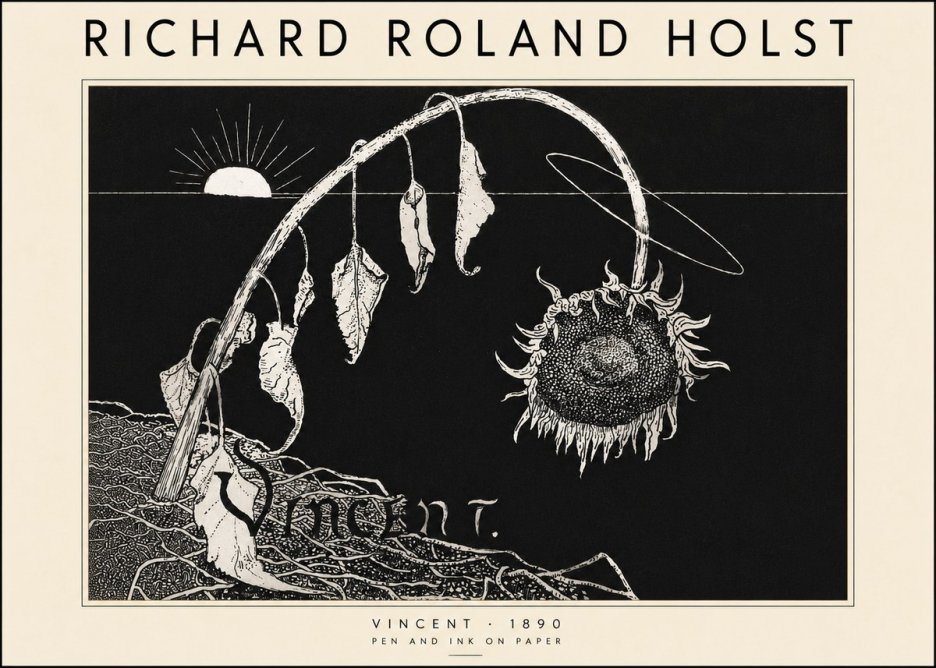 Richard Roland Holst Vincent No5 - Juliste