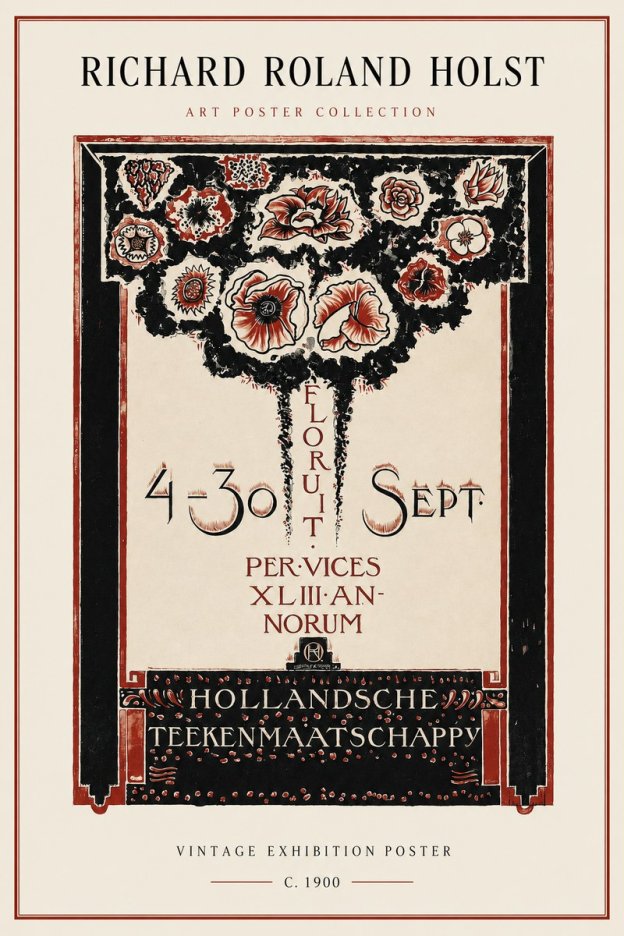 Richard Roland Holst Hollandsche Teekenmaatschappij No2 - Juliste