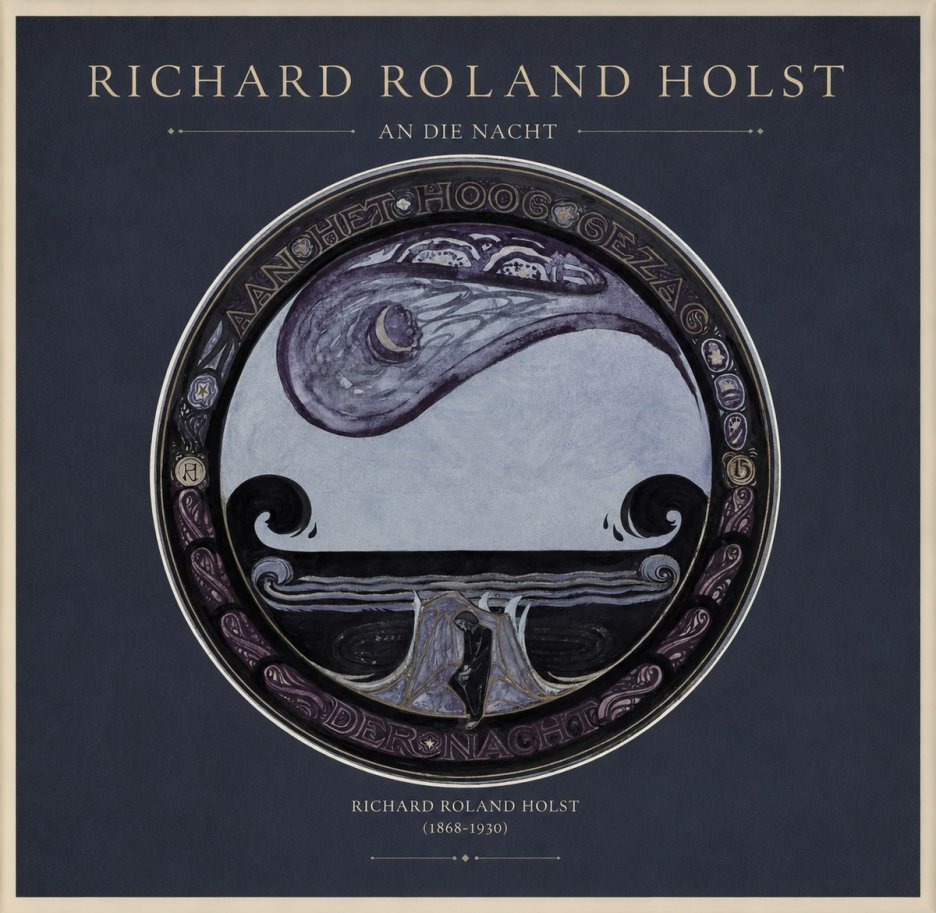 Richard Roland Holst An Die Nacht No1 - Juliste