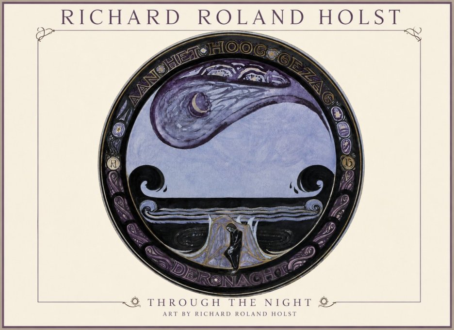 Richard Roland Holst An Die Nacht No2 - Juliste