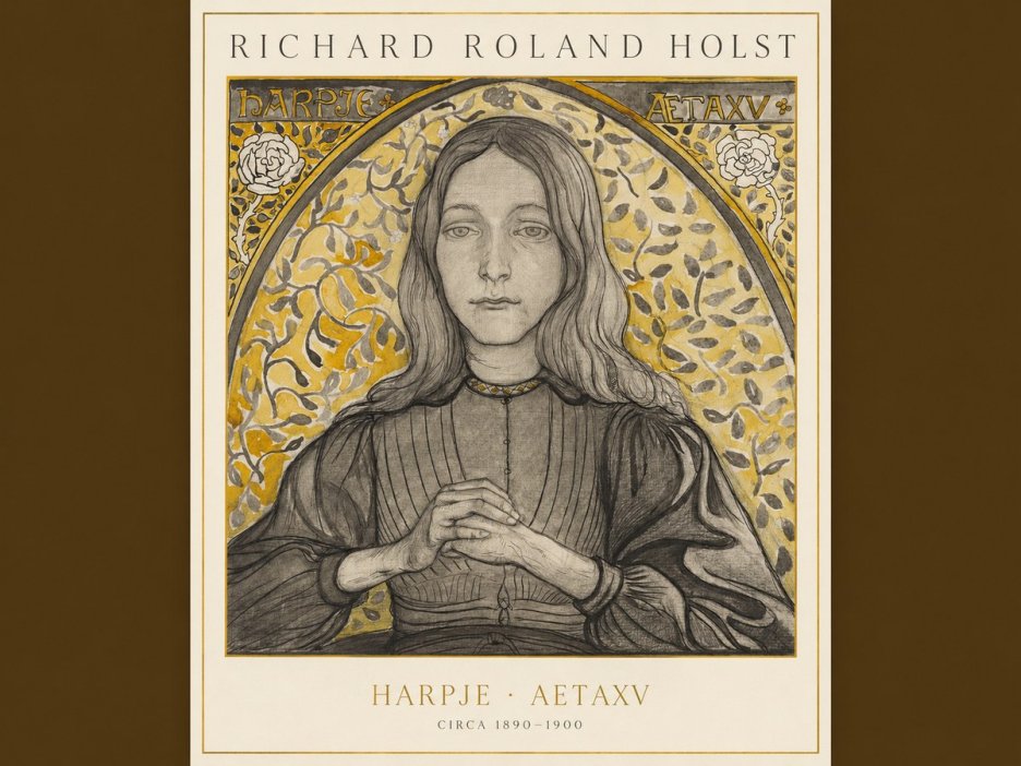 Richard Roland Holst Harpje · Aetaxv No1 - Juliste