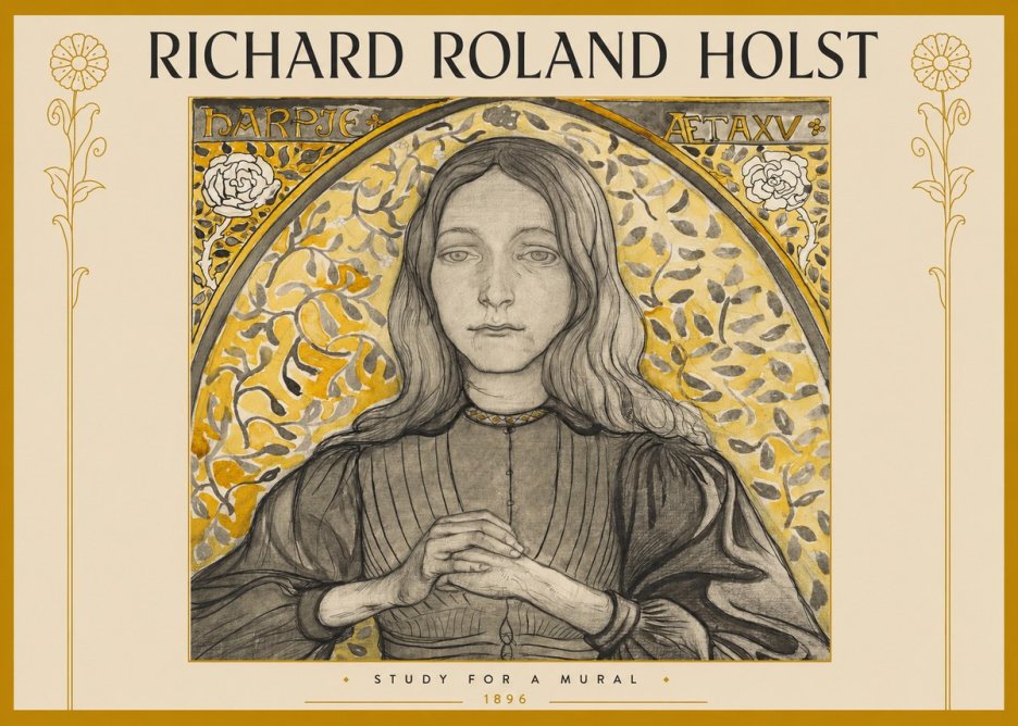 Richard Roland Holst Harpje · Aetaxv No2 - Juliste